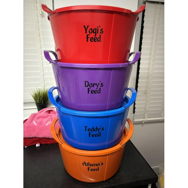 Additional Image for Feed bucket x 1 personalised