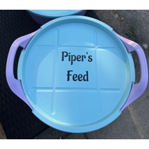 Feed bucket x 1 personalised