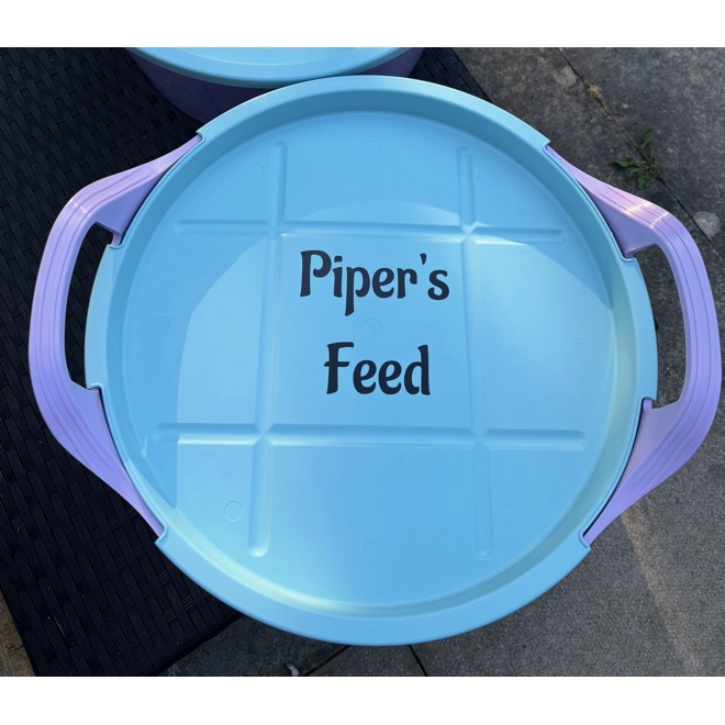 product Image for Feed bucket x 1 personalised