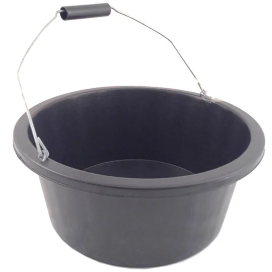 Shallow feed buckets