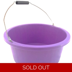 Shallow feed buckets