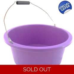 Shallow feed buckets