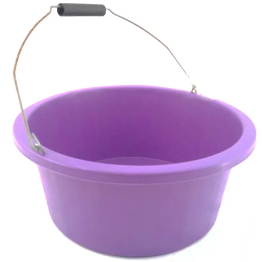 Shallow feed buckets