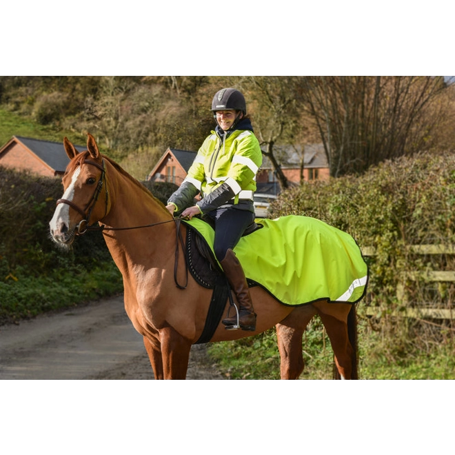 Additional Image for SAFE GUARD UNISEX JACKET - YELLOW