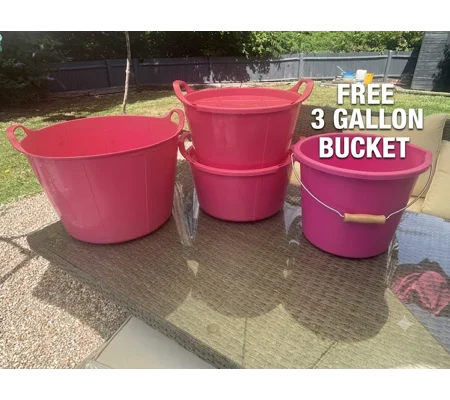 Pink bucket special