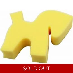 Horse shape sponge
