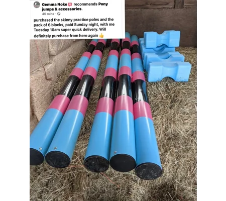 Skinny poles and blocks