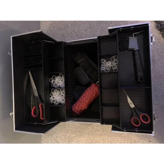 Grooming box black