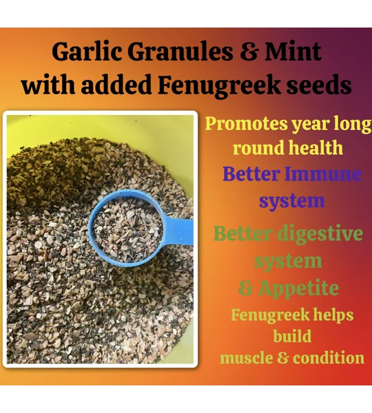 Garlic, Mint and Fenugreek