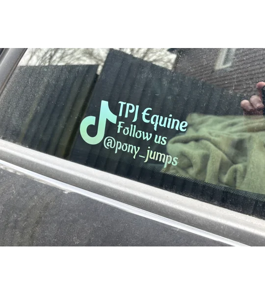 Custom window stickers