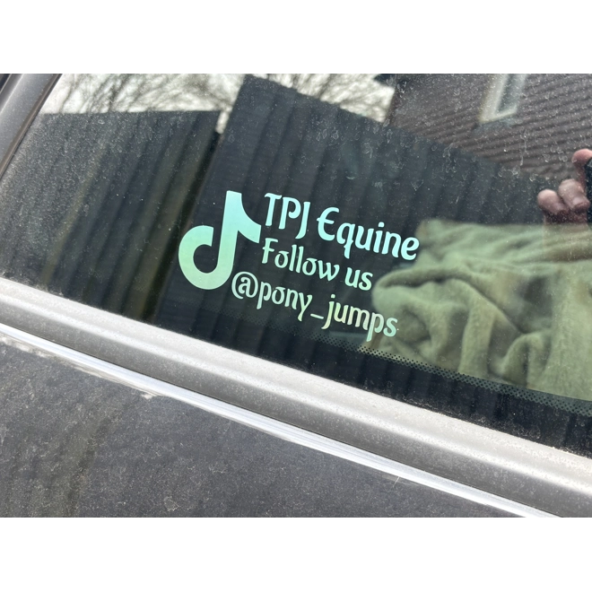 Additional Image for Custom window stickers