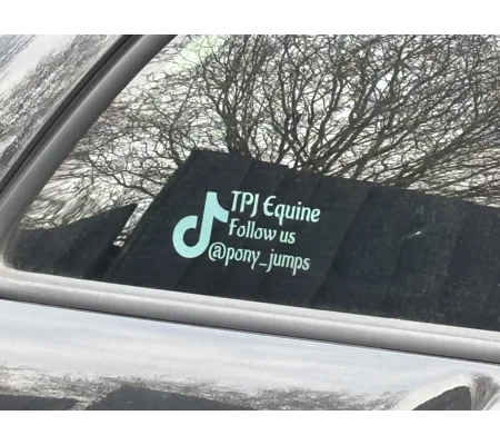 Custom window stickers