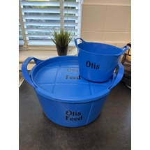 Feed bucket x 1 personalised
