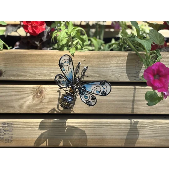 Glass Wing Honeybee Pot Hanger