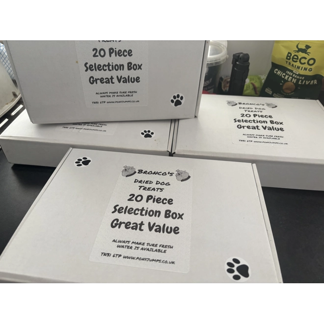 Additional Image for Dried dog treat selection box