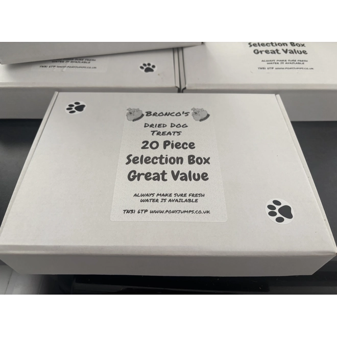 Additional Image for Dried dog treat selection box