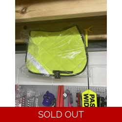Hi Vis saddle pads