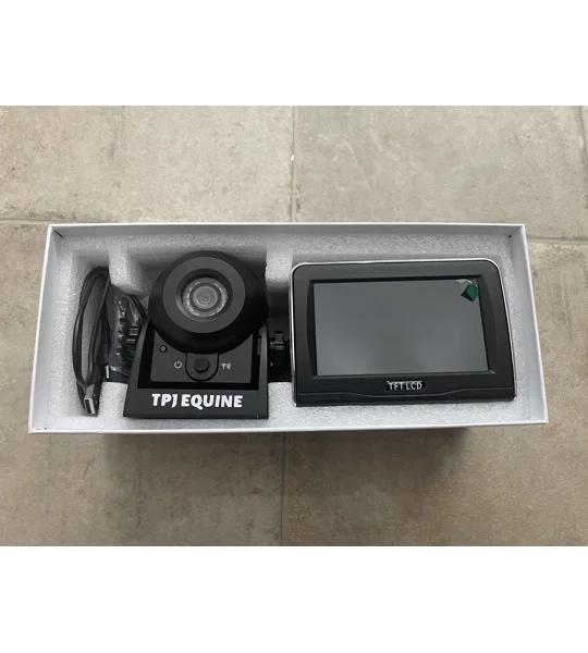 Trailer camera with LCD