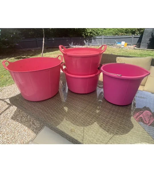 Pink bucket special