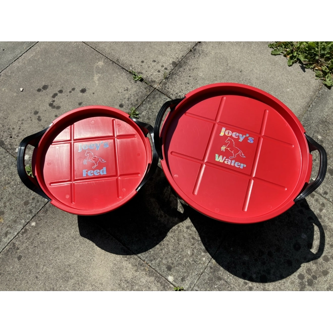 Additional Image for Personalised feed & Water buckets