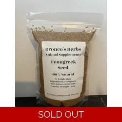 Fenugreek seeds