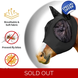 Stretch fly mask