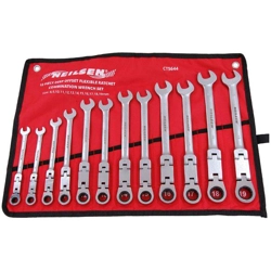 Swivel-Head Ratchet Spanner Set