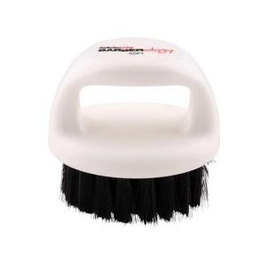 Barberology Fade Knuckle White Brush
