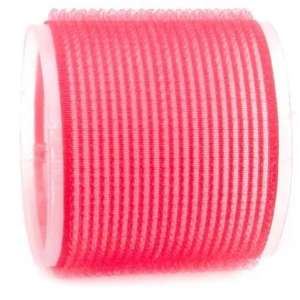Hair FX Self Gripping Velcro Rollers - Pink 64mm 6pk