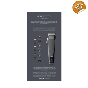 Andis reVITE Cordless Clipper Black