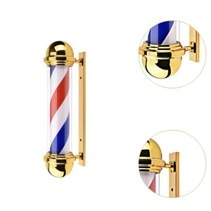 Karma Traditional Barber Pole - Gold