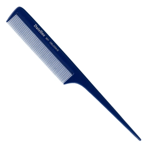 Dateline Professional Blue Celcon 501 Fine Plastic Tail Comb - 20cm