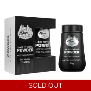 The Shave Factory Hair styling powder - Black