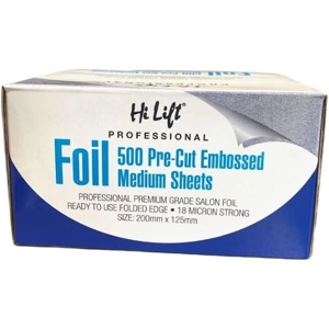 Hi Lift Foil 500 Pre Cut Pop Up Medium 18 Micron Silver