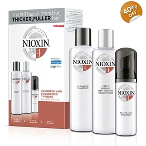 Nioxin System 4 Kit - Coloured & Progressed Thinning