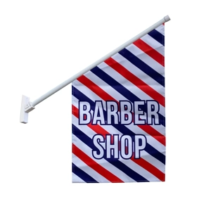 Barber Shop Flag Kit - Wall Barber Shop Hair Salon Sign Ba..