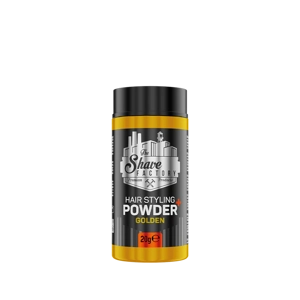 The Shave Factory Hair Styling Powder Golden 20g