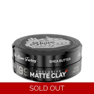 The Shave Factory Matte Clay 99 Taper Deluxe 150ml
