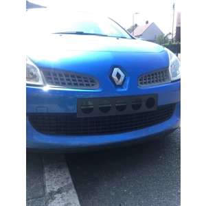 clio mk3 197 hole cover for front number plate