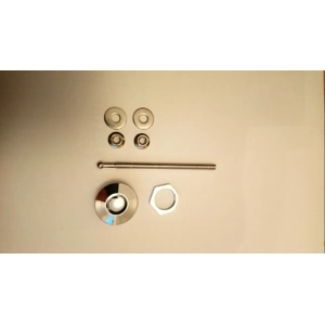 32mm push button quick release catches x2 silver
