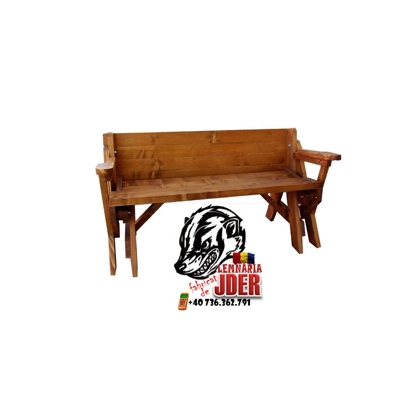 Banca - masa pliabila pentru gradina