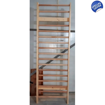 Spalier Gimnastica Standard, 260x85 cm, Nelacuit, 16 Bare, - M1601N