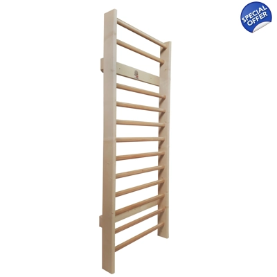 Spalier Gimnastica Standard, 200x80 cm, Lacuit, 12 Bare - M120L