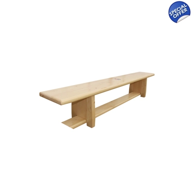 Banca Gimnastica, 160*25*30 cm, lacuta natur - B10L
