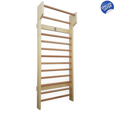 Spalier Gimnastica SCHROTH, 200x80 cm, Nelacuit, 12 Bare - M220N