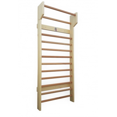 Spalier Gimnastica SCHROTH, 180x80 cm, Lacuit, 11 Bare - M218L