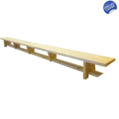 Banca Gimnastica, 400x25x30 cm, Lacuita Natur - B40L