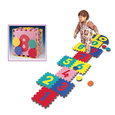 Covor de joacă pentru copii tip puzzle