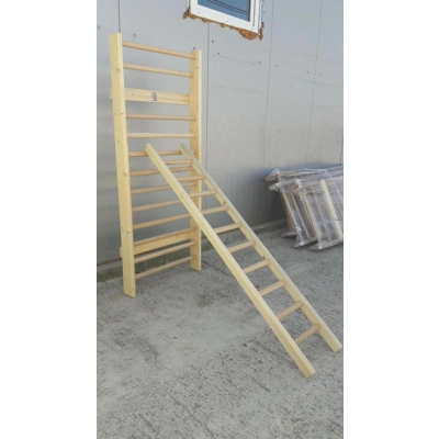 Scara din lemn atasabila la spalier gimnastica