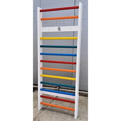 Spalier Gimnastica 200x80 cm, Colorat, 12 Bare, M120LC4